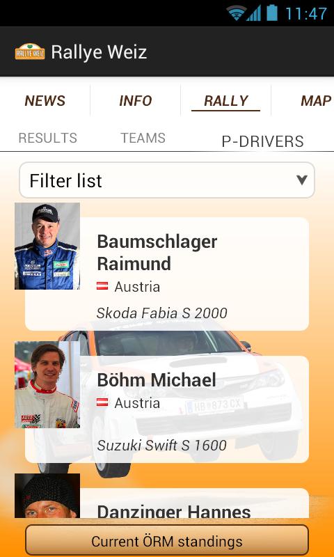 Rallye Weiz App
