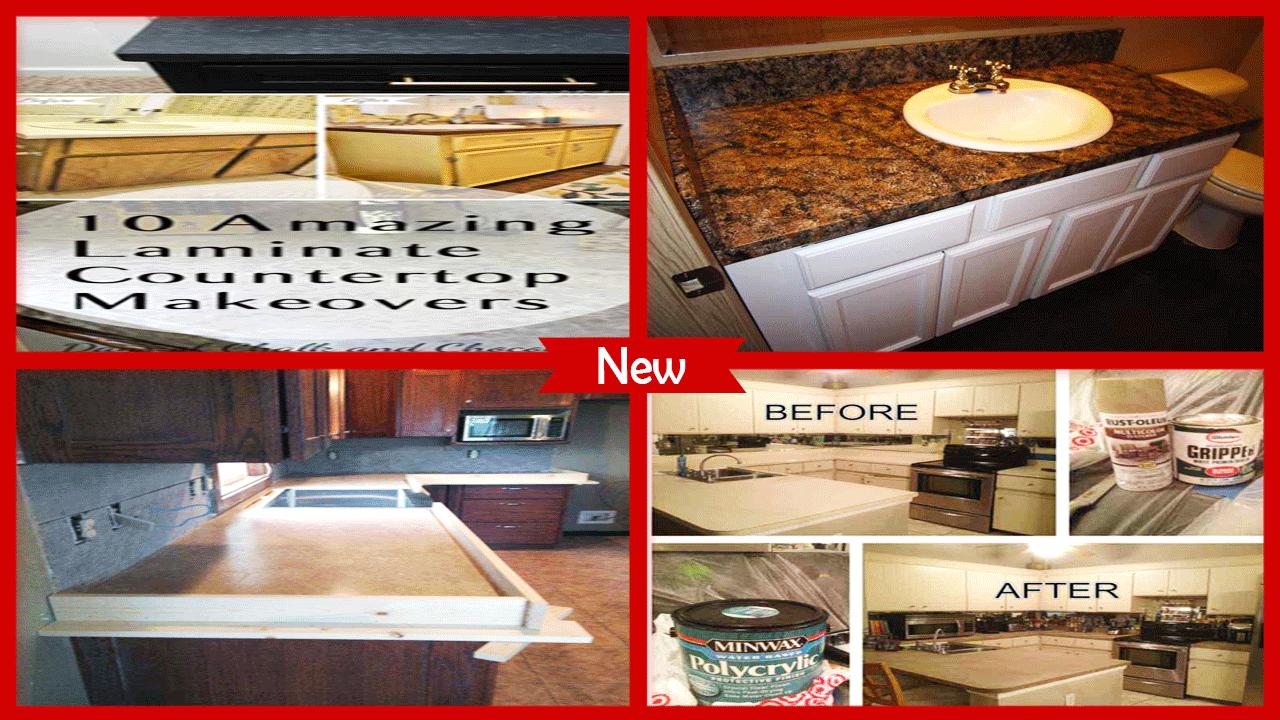 DIY Laminate Countertops