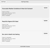 My Prayer Diary [Tutorial App]