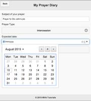 My Prayer Diary [Tutorial App]