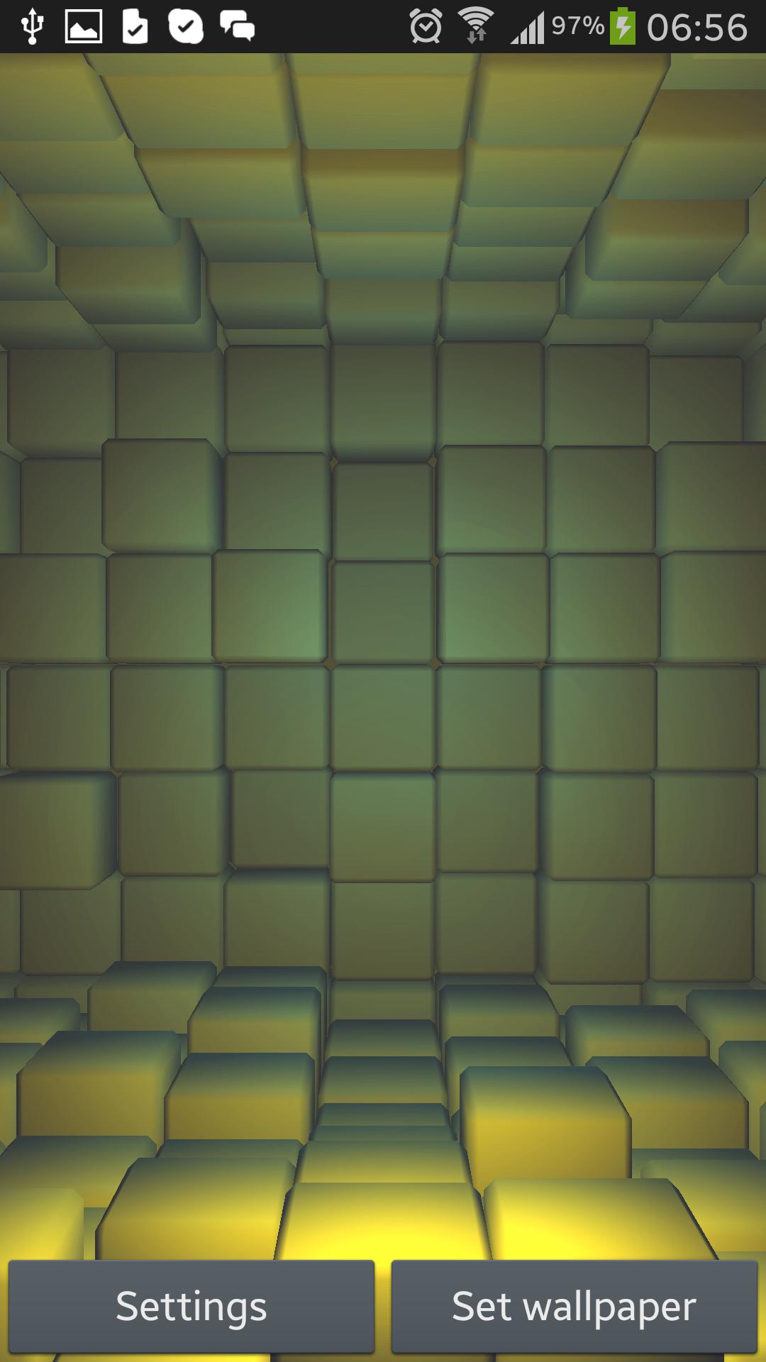 Cubes 3D Live Wallpaper Free