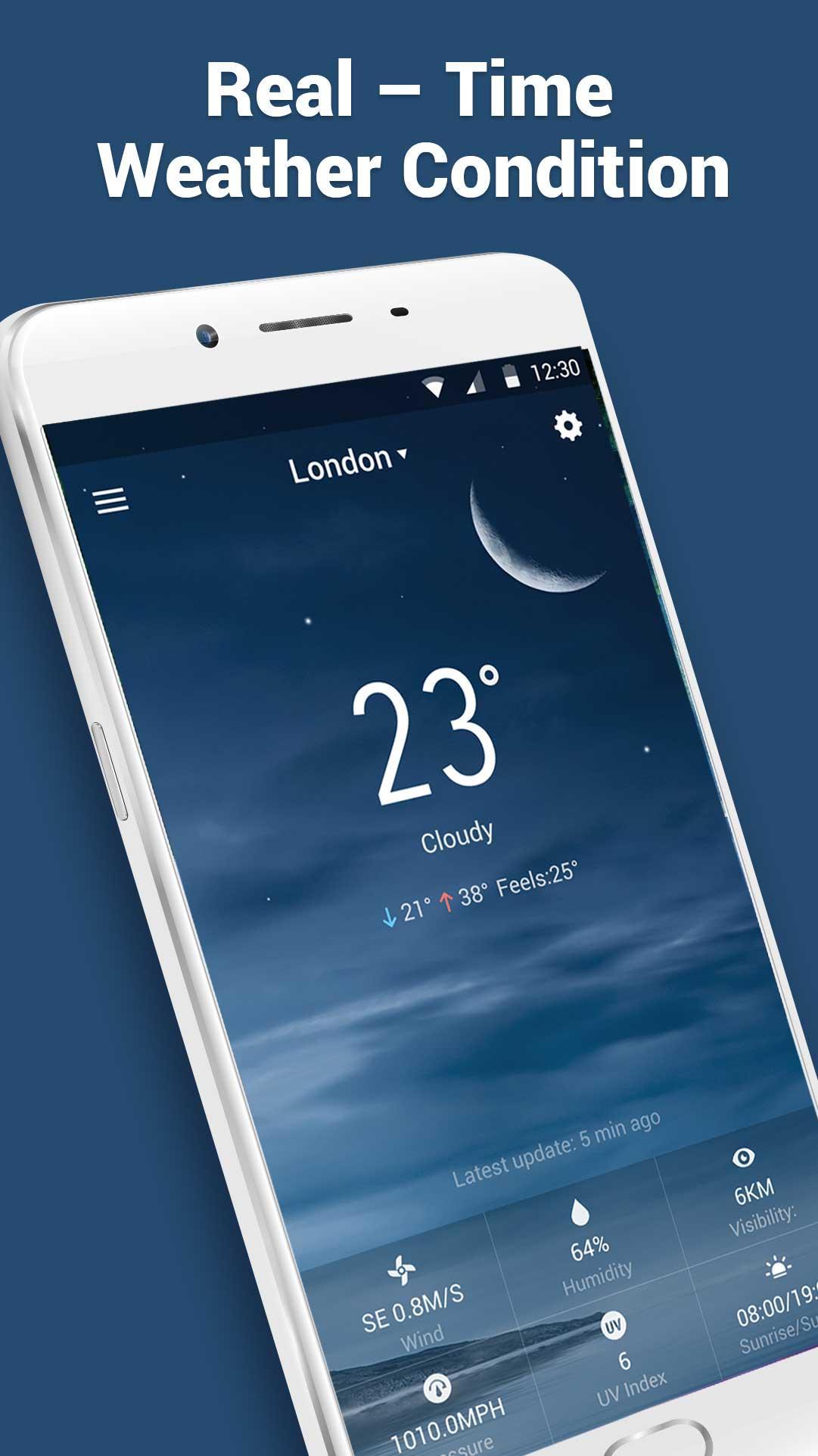Cool Clock & Weather Widget