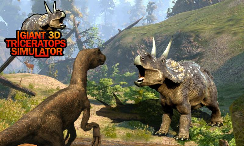 Giant Triceratops Simulator 3D