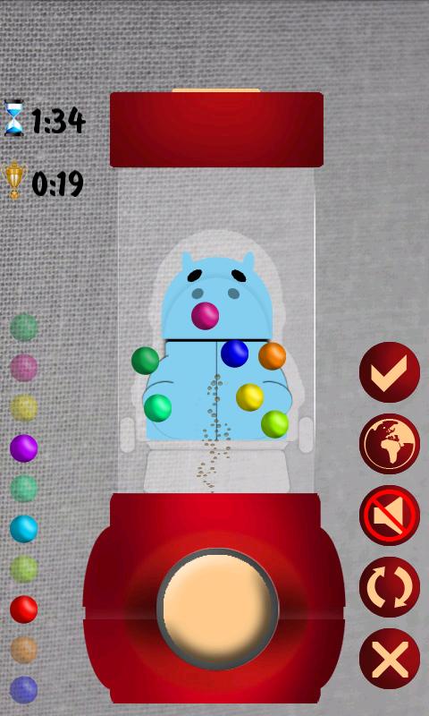 Hippo catching balls