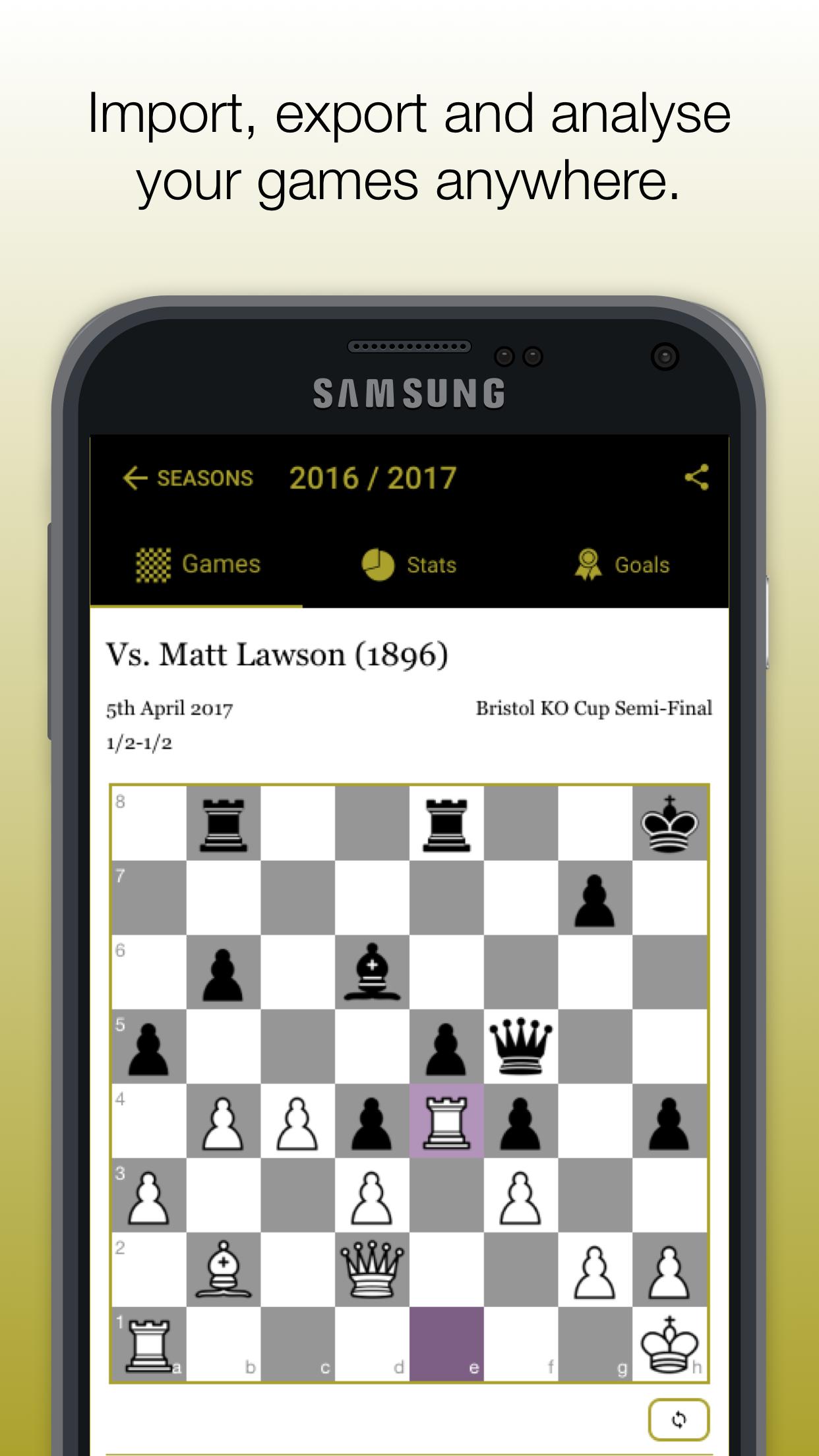 Chess Journal - Study your game