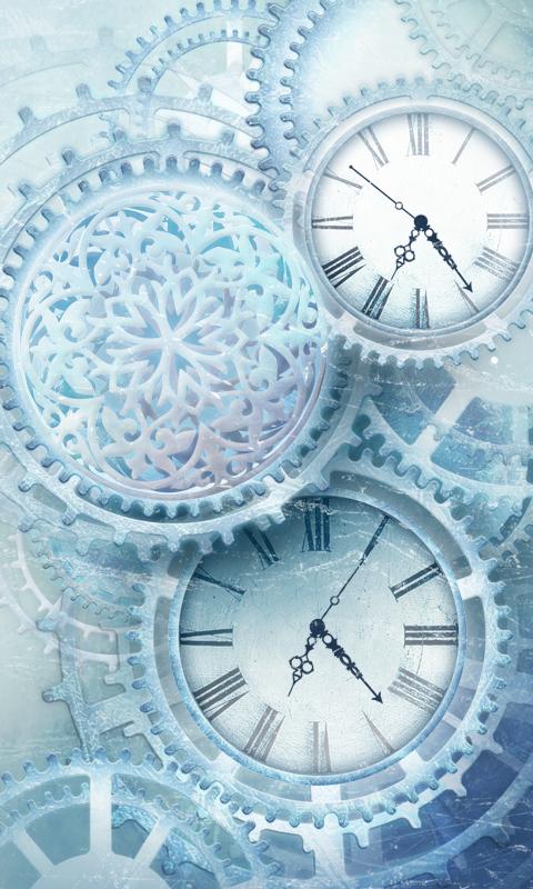 FREE Ice world time clock HD
