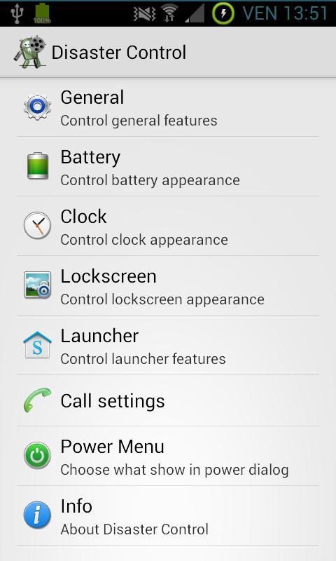 Disaster ROM Control