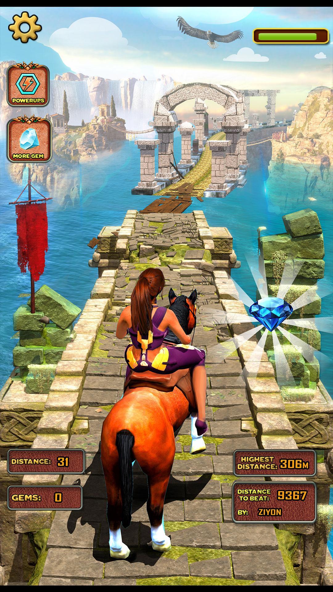 Scary Temple Horse Final Run