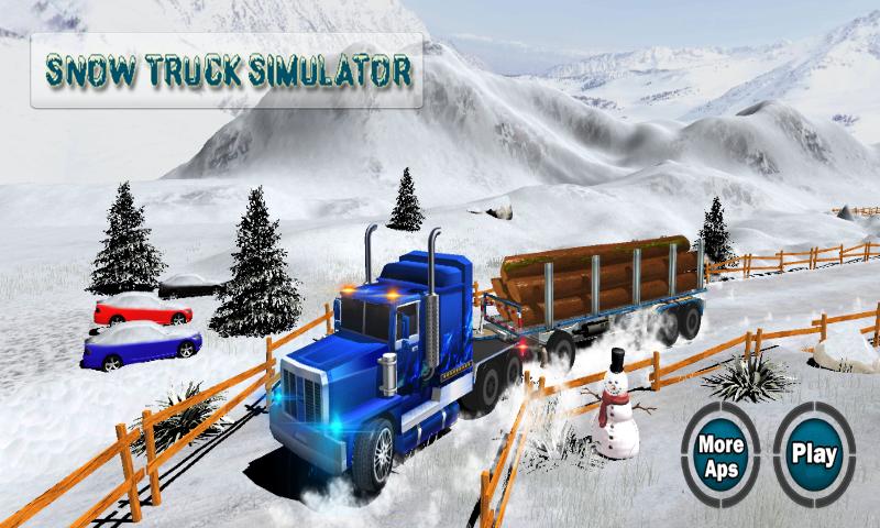 Snow Truck Simulator:4x4