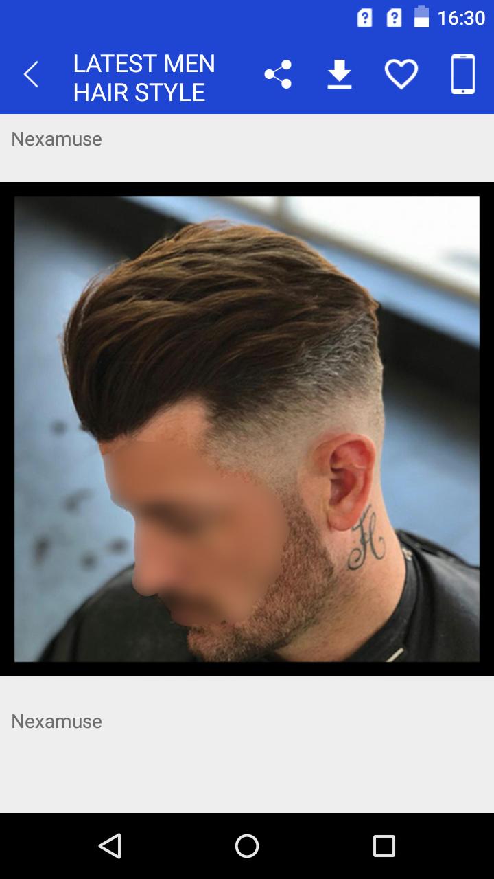 Latest Men Hair Style