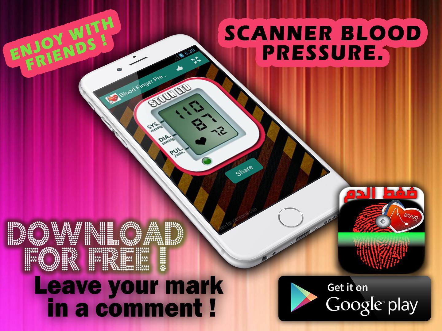Finger Blood HD Pressure