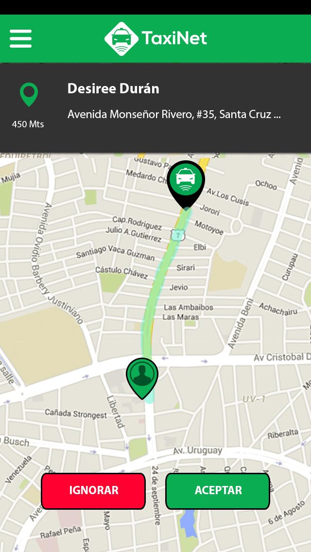 TaxiNet para taxistas