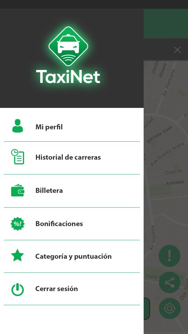 TaxiNet para taxistas