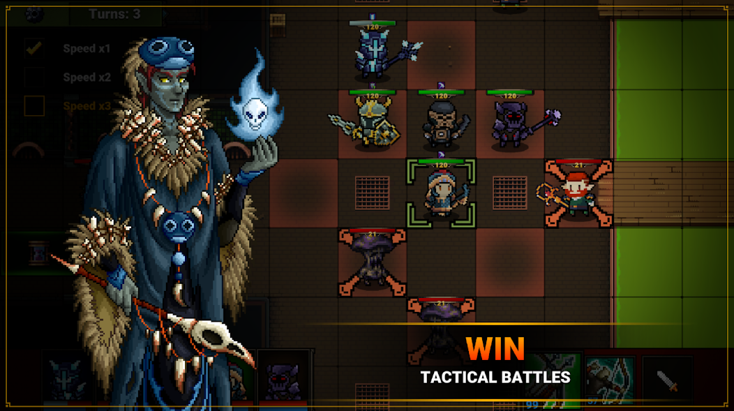 Dungeons&Tactics: TBS RPG