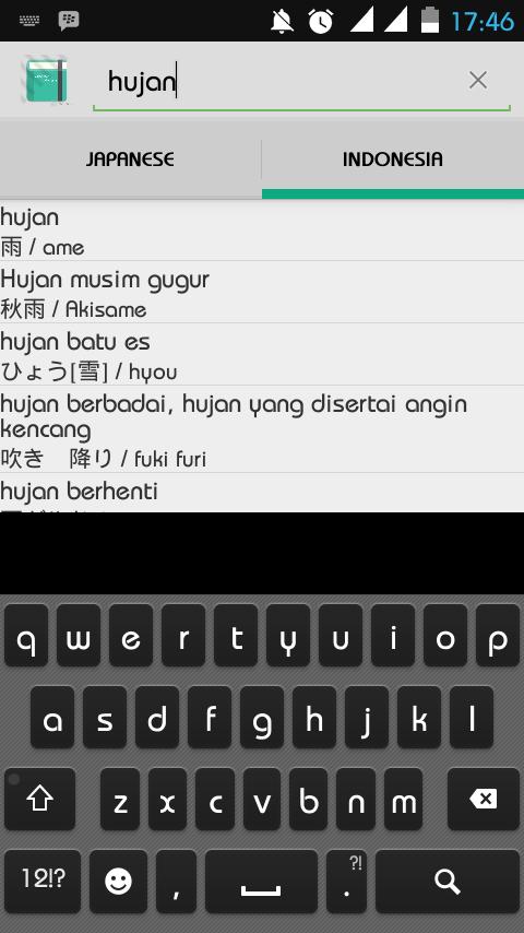 Japanese-Indonesia Dictionary