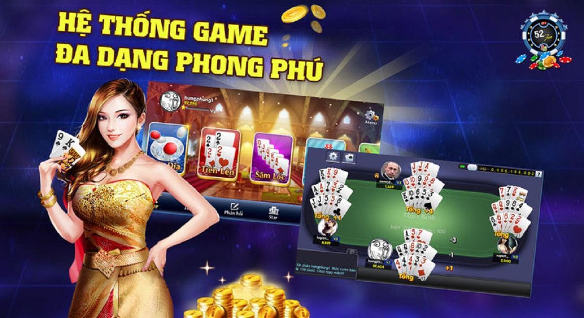 Game danh bai doi thuong 52fun - Phom, ta la
