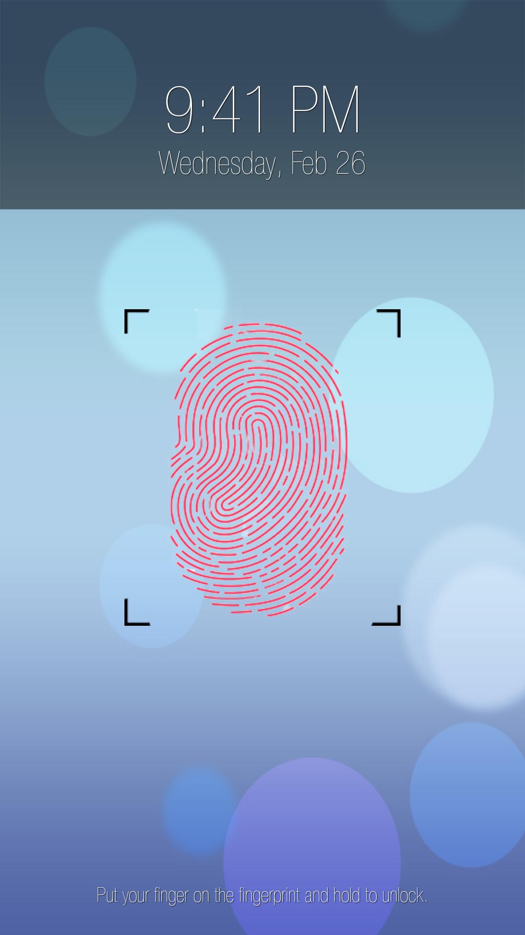 Fingerprint lock prank Pro