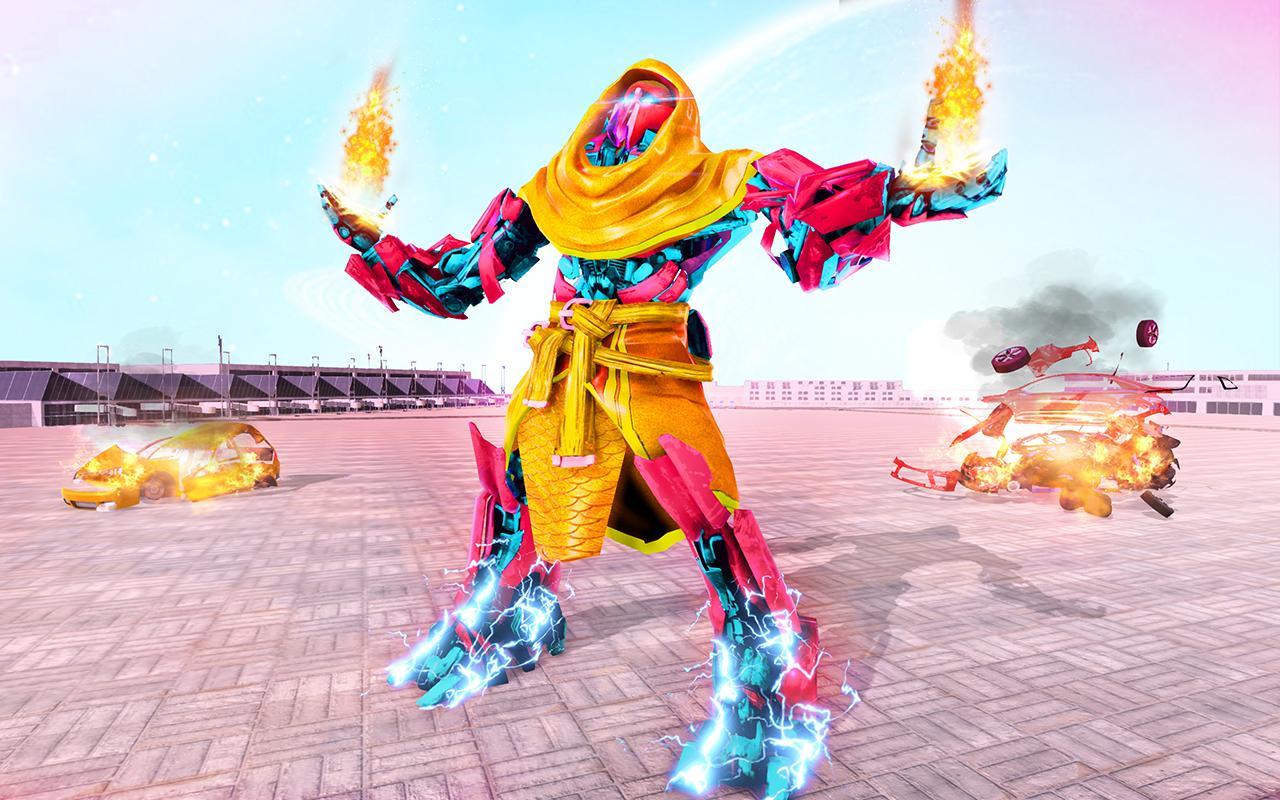 US Robot Car Transformation Simulator