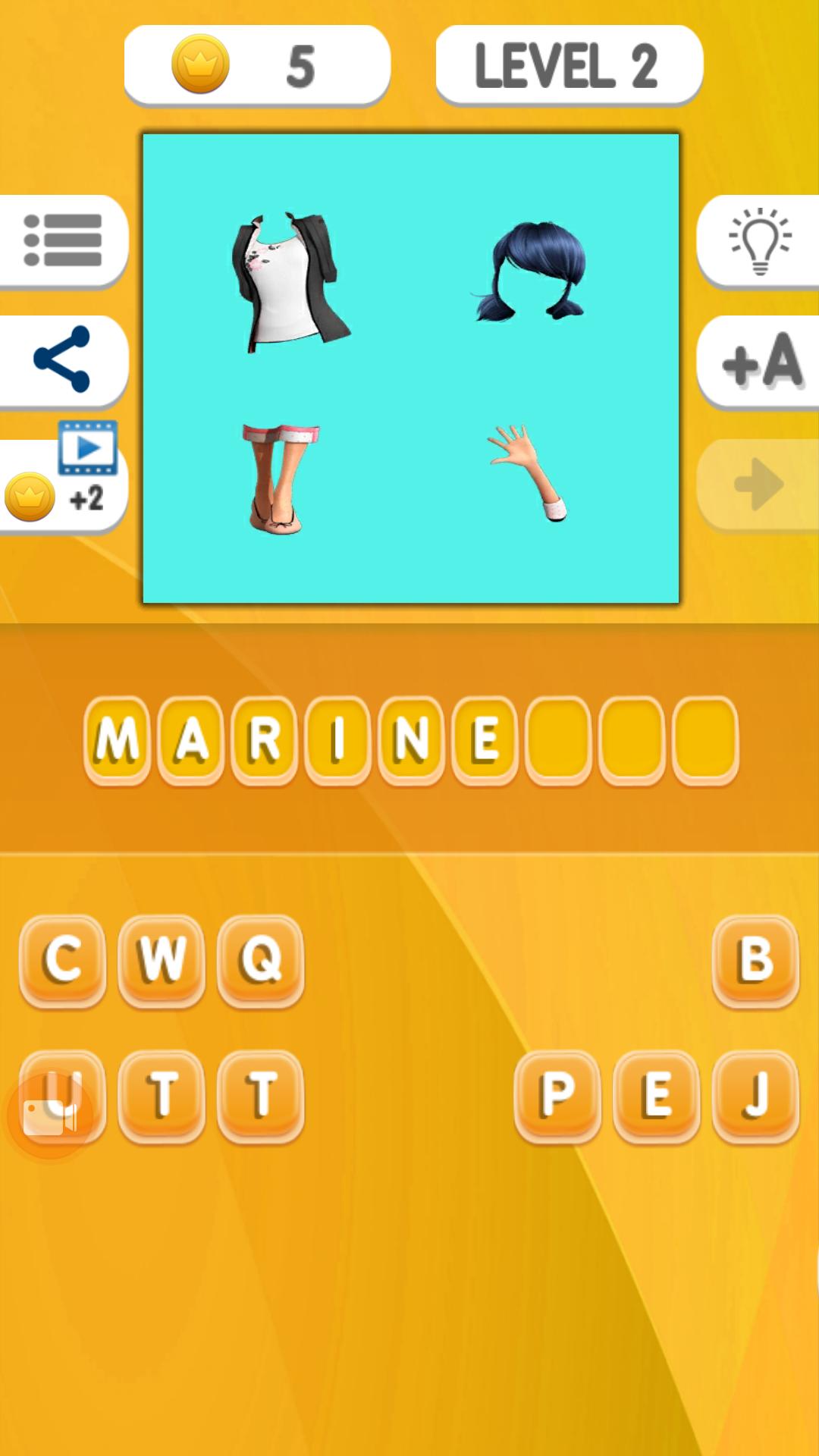 Pics Quiz for Ladybug