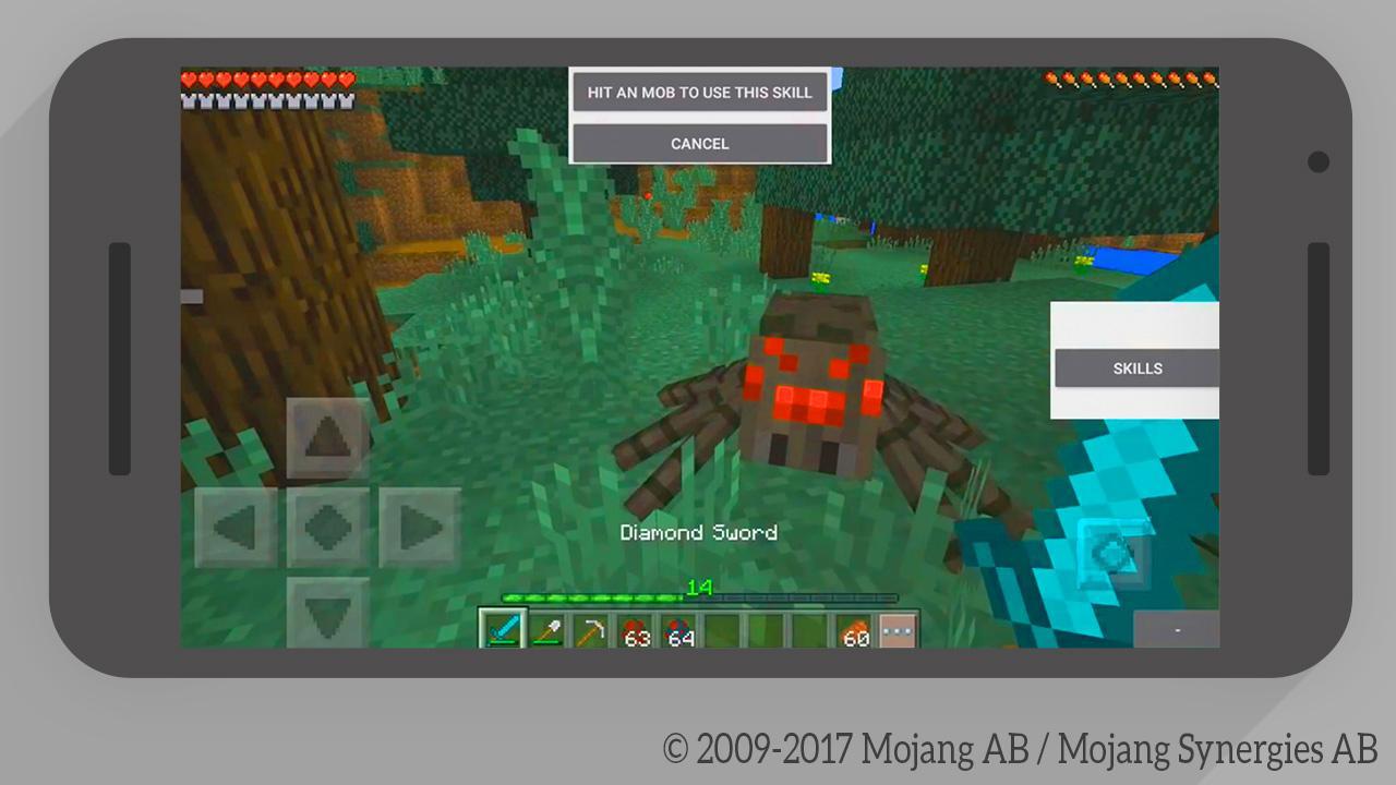Skills - MCPE Easy Game Mod