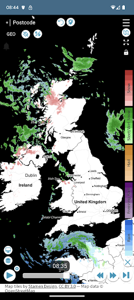 Netweather Radar Extra