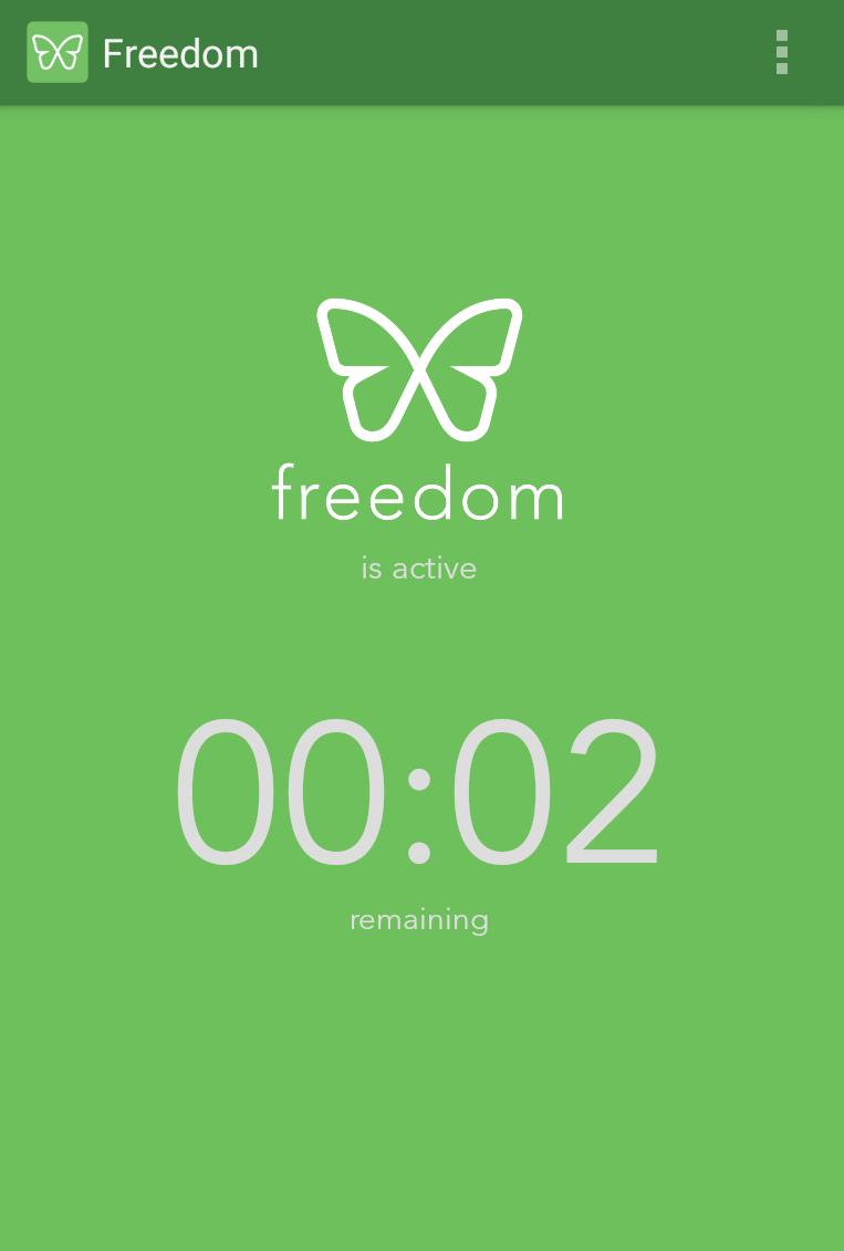 Freedom - Reduce Distractions