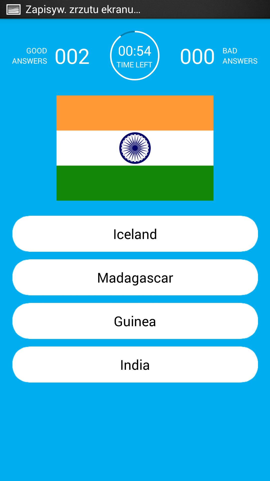 Flag Quiz - Challenge Yourself