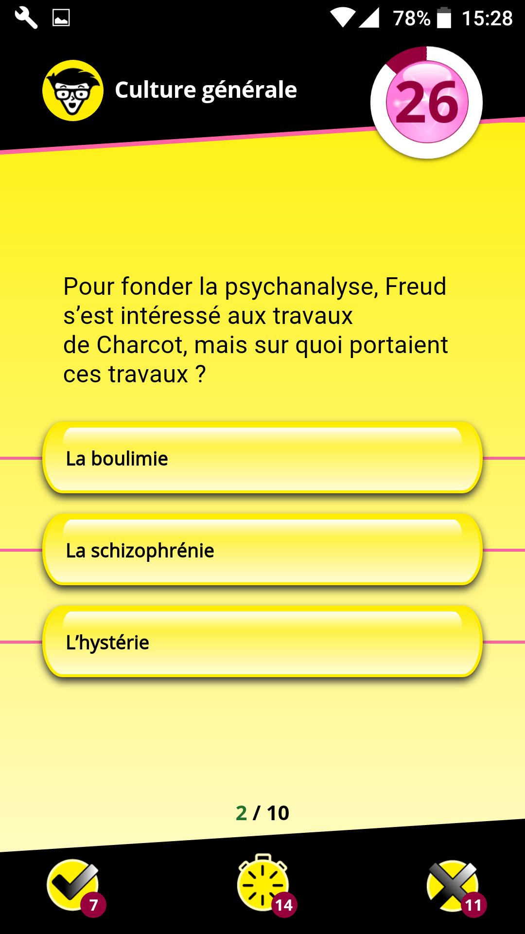 Quiz pour les Nuls Culture G