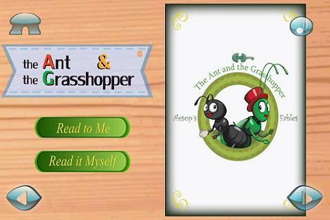 Ant&Grasshopper:3D Story Book
