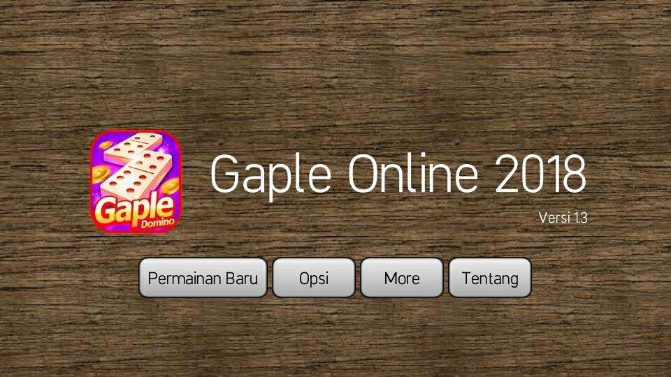 Gaple online 2018