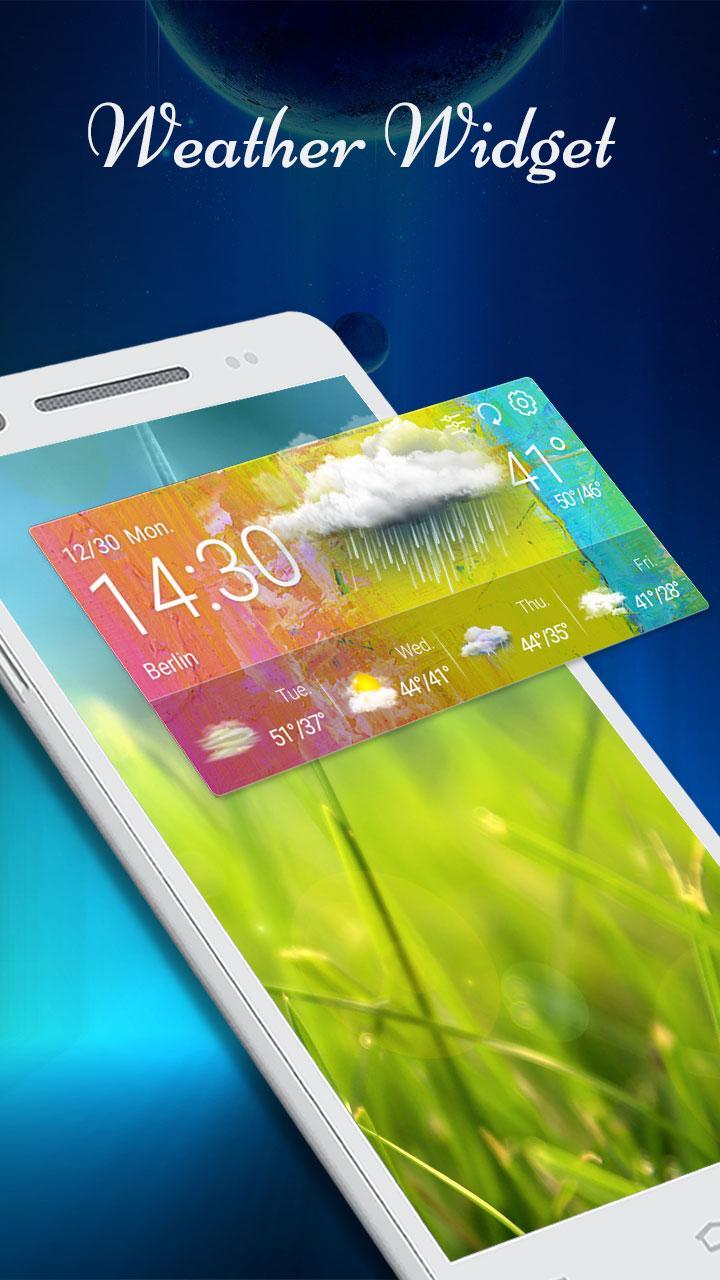 Free Weather & Clock Widget