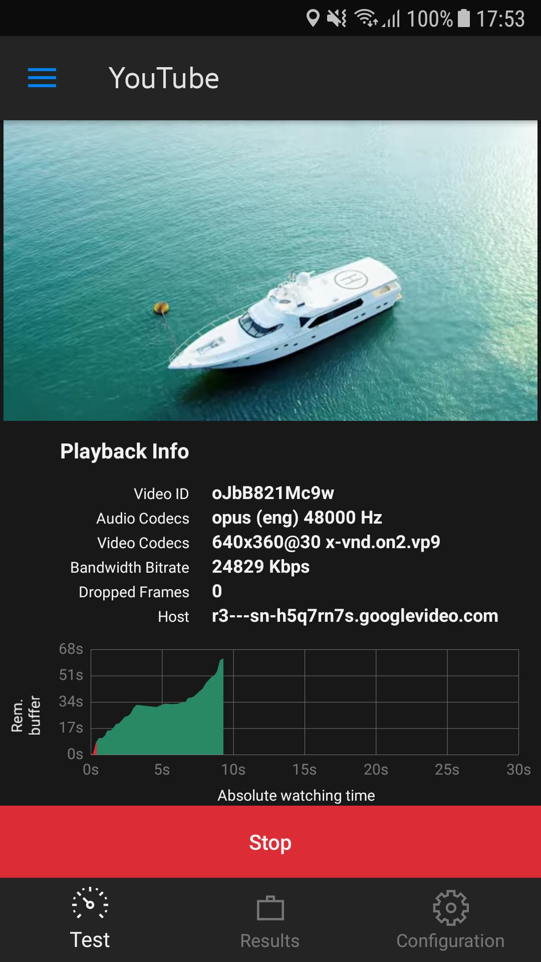 Network Performance Test