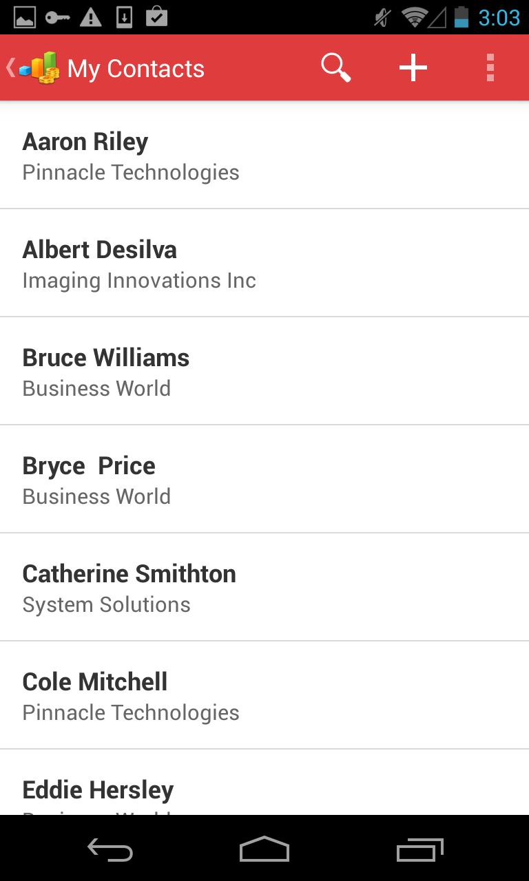Oracle Sales Cloud Mobile