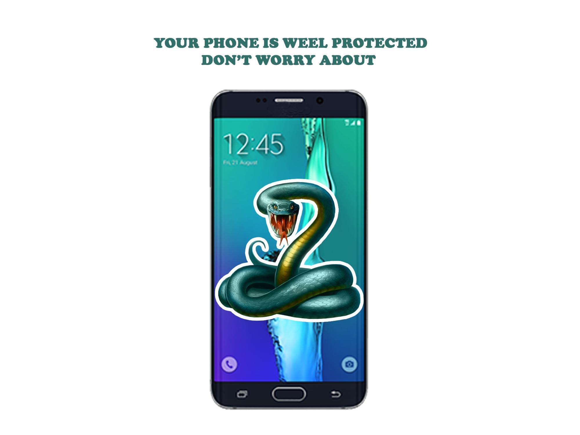 2017 Protective Snake On Phone