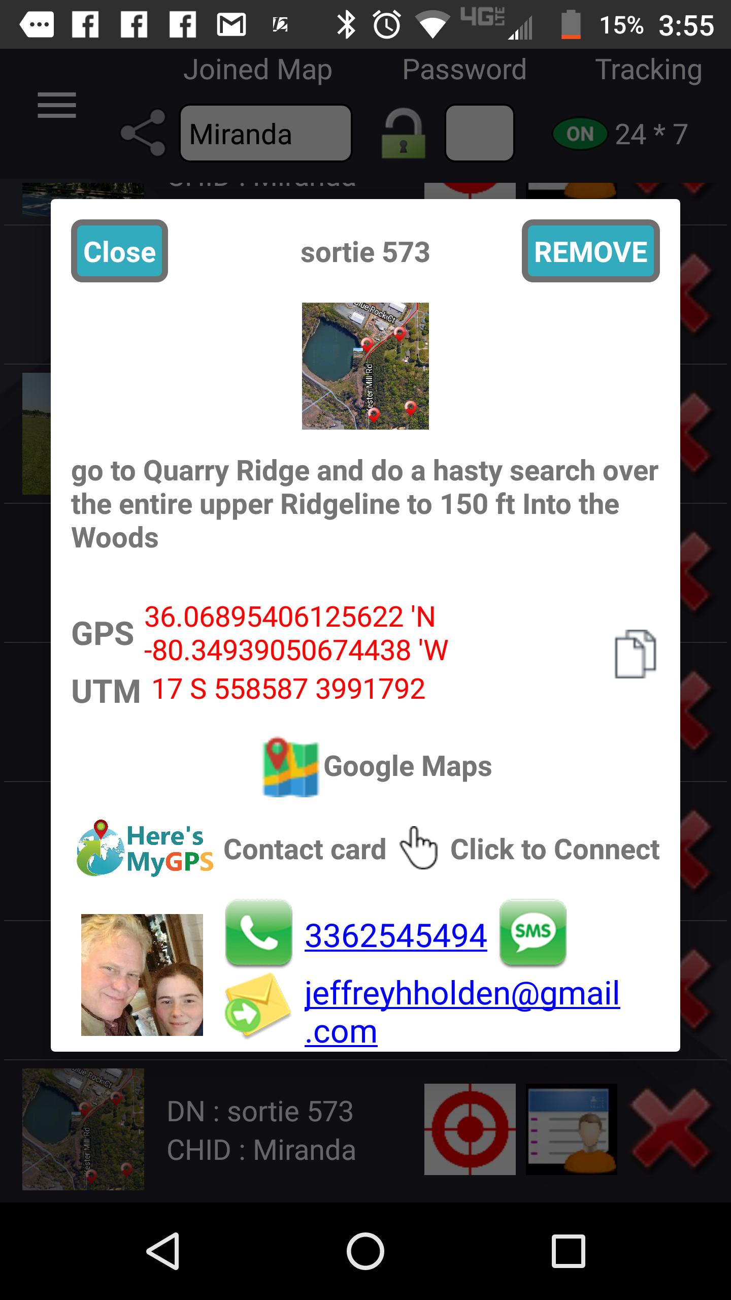 911 GPS - (SAR) Search & Rescue GPS Walkie Talkie