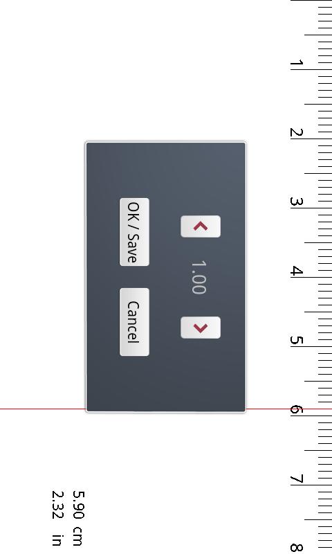 Ruler(cm, inch)
