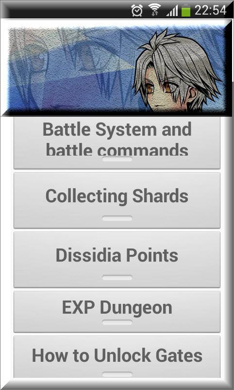 "Dissidia FF Opera Omnia english guide"