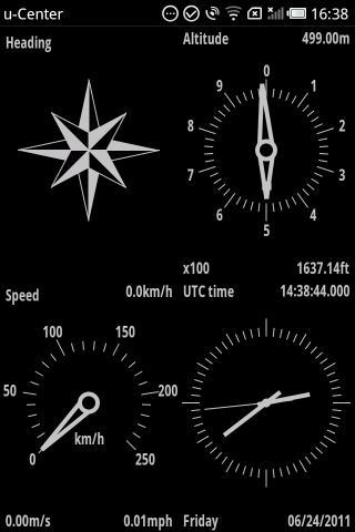 u-center GPS evaluation App
