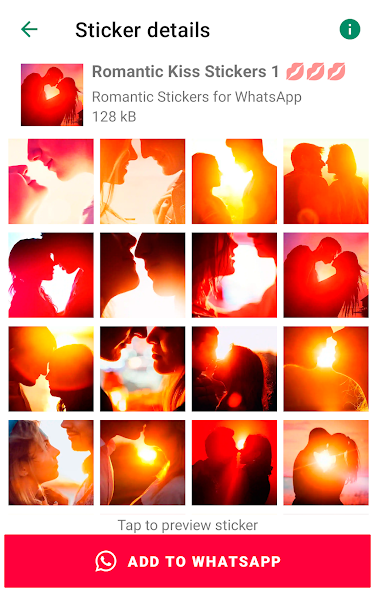 Love stickers for WhatsApp