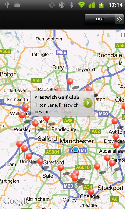 Golf Finder