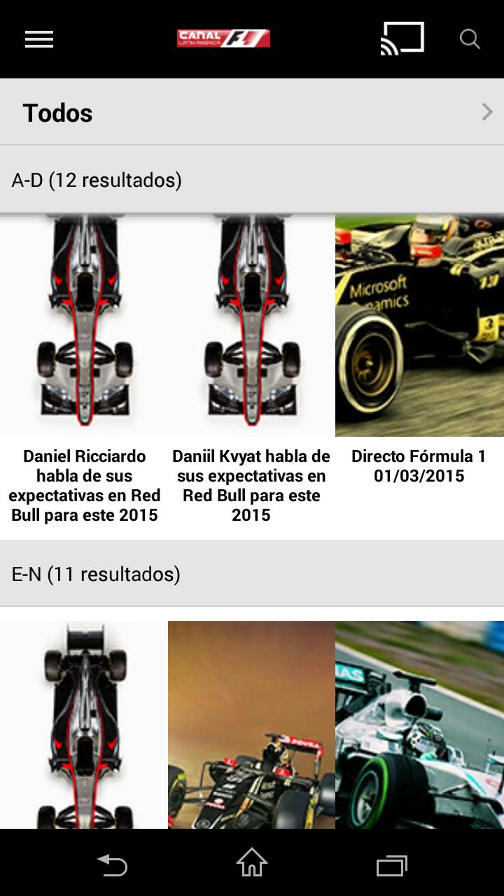 Canal F1 Latin America