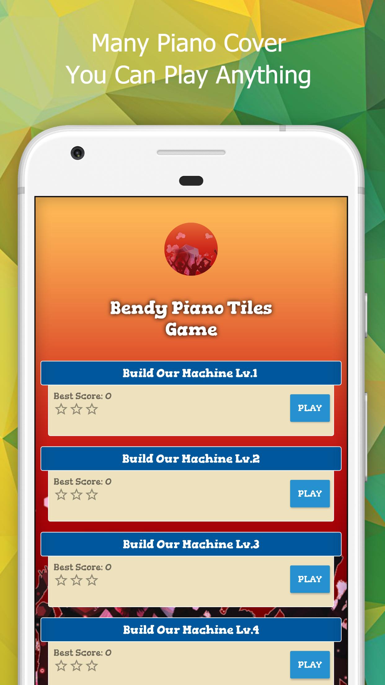 Bendy And The Ink Machine Piano Tap Tiles Game
