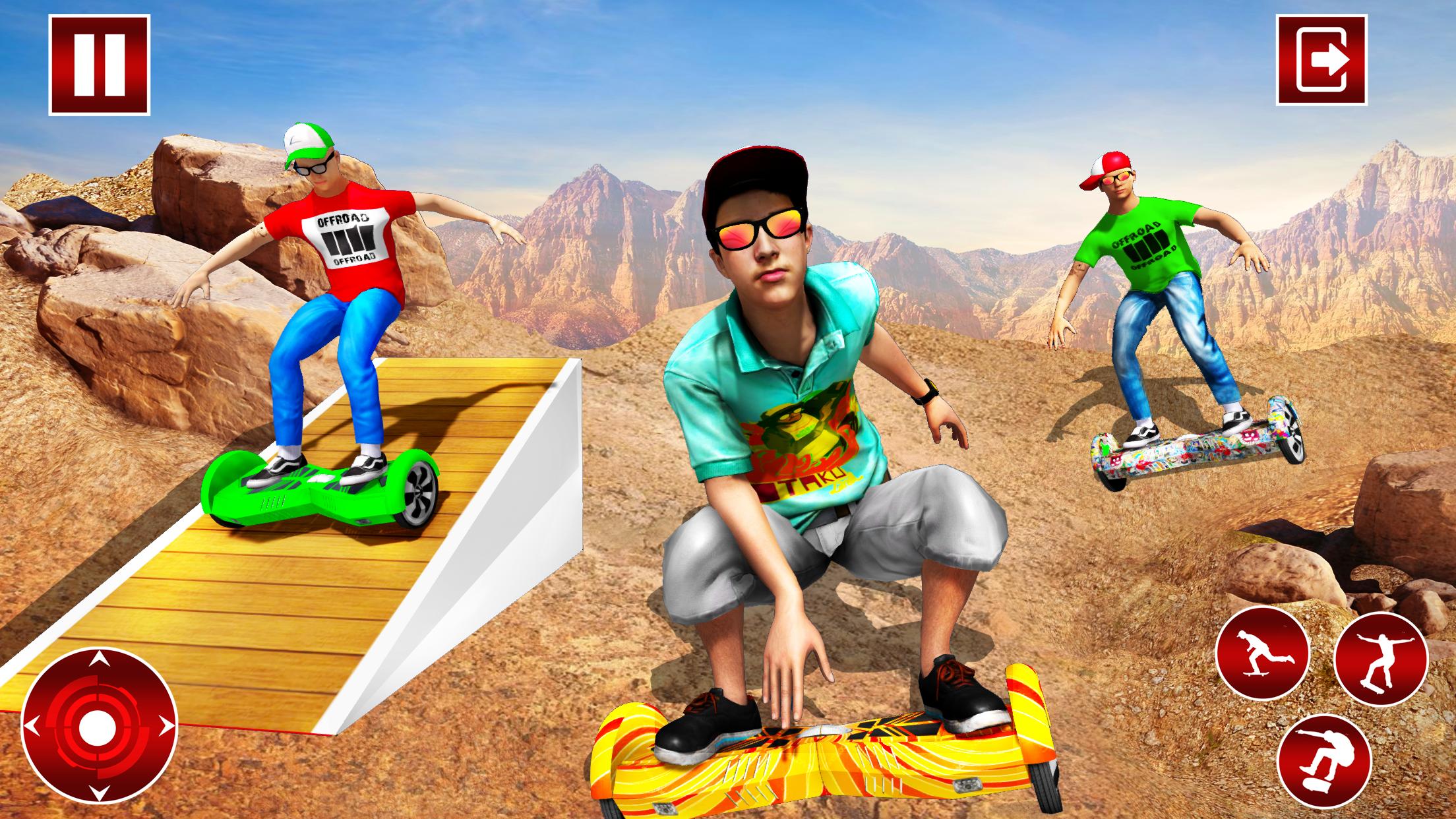 OffRoad Hoverboard Stunts 2019