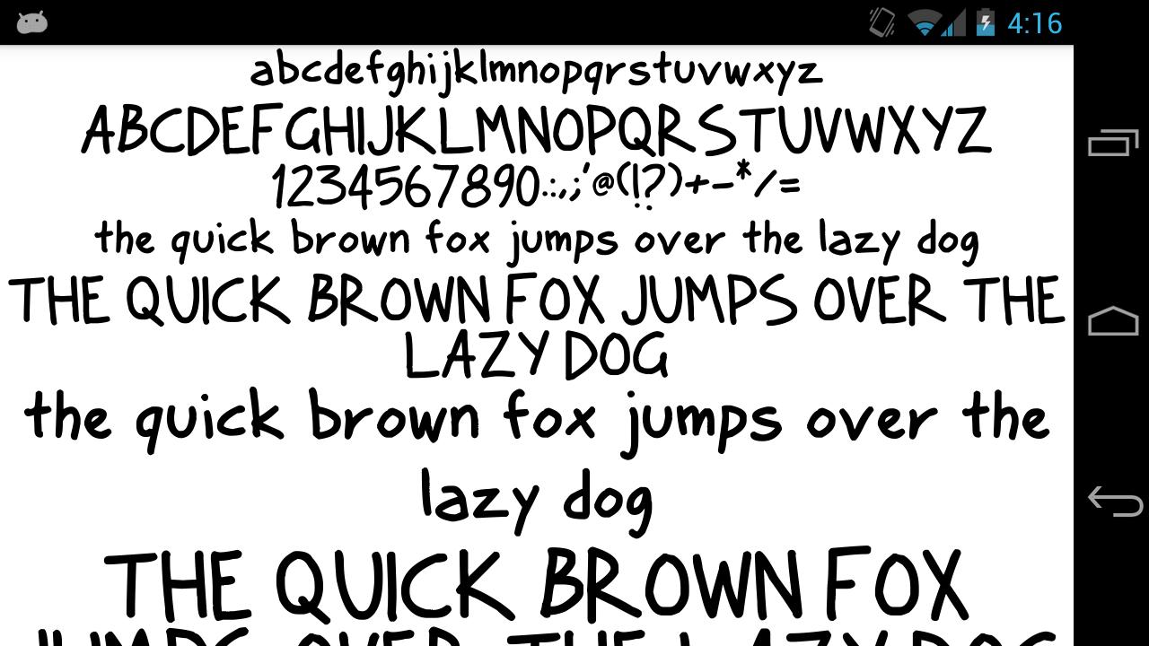Clean Fonts Message Maker