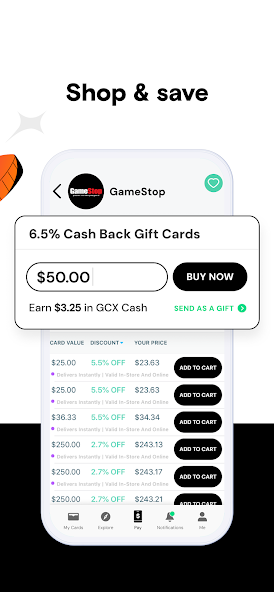 GCX - Discounted Gift Cards