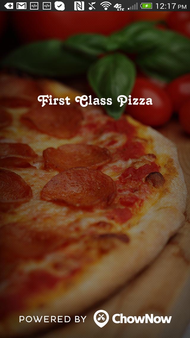 First Class Pizza: Tustin