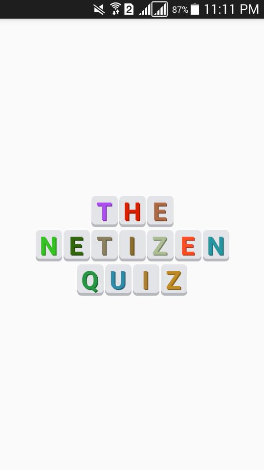 THE NETIZEN QUIZ