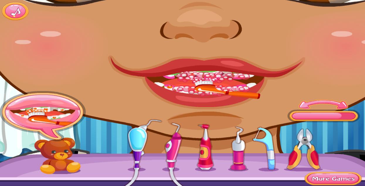 Crazy Dentist - kids games