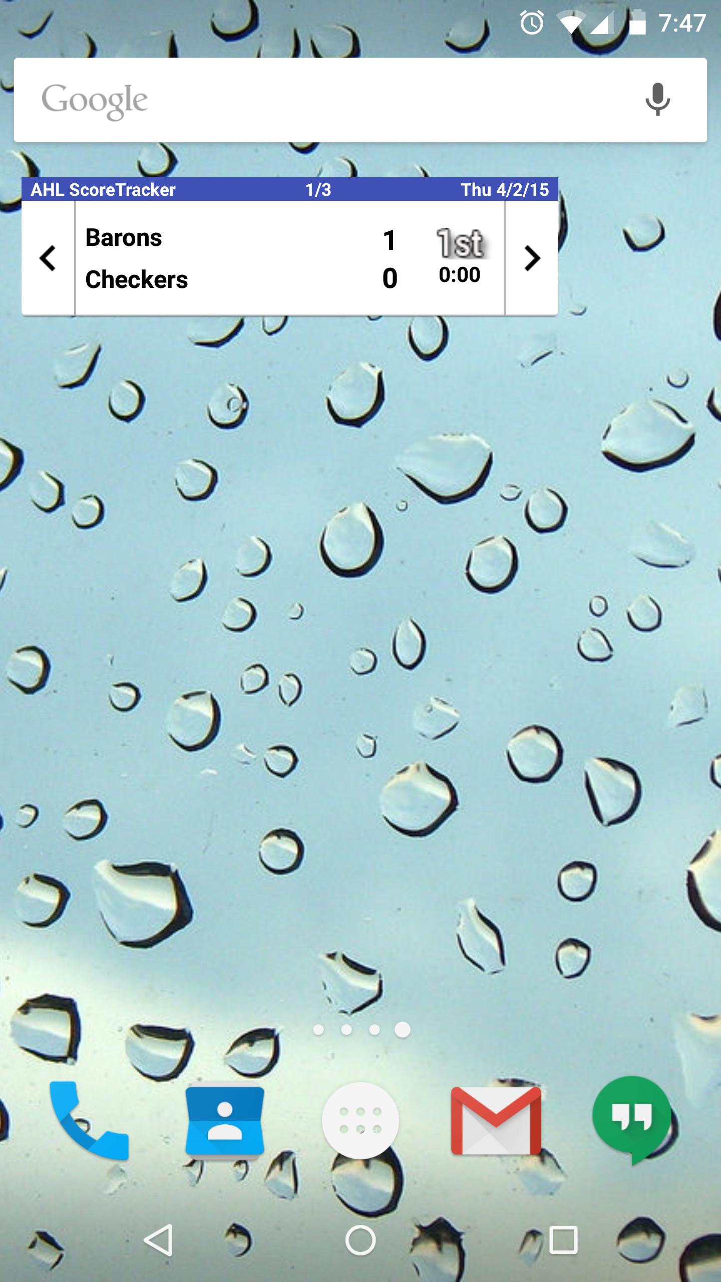 ScoreTracker for AHL