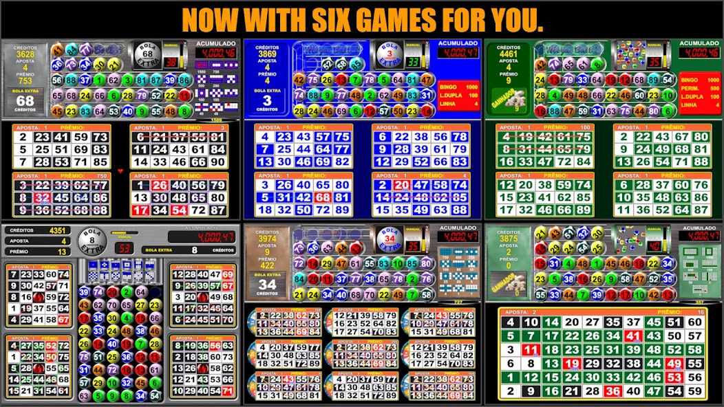 Video Bingo Mega Ball Flex